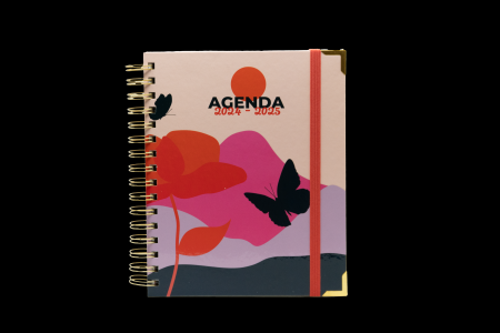 SWEETCOLOR Agenda escolar 2024-2025 2DP Butterfly