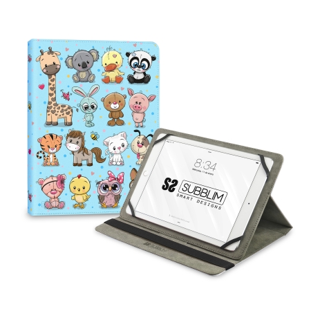 SUBBLIM funda de tablet Trendy Case Animals 11