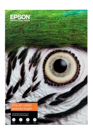 Epson GF Papel Fine Art Cotton Textured Bright II, A3+ 25 Sheets