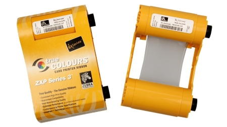 ZEBRA Ribbon ZXP3 Series 3 color YMCKO full panel True Colours ix Series 280 impr