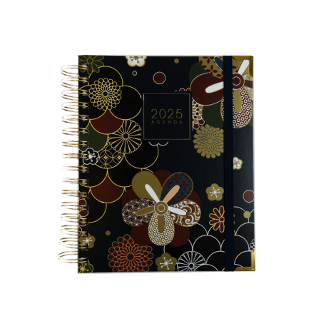 SWEETCOLOR Agenda anual 2025 Dia Pagina Japon