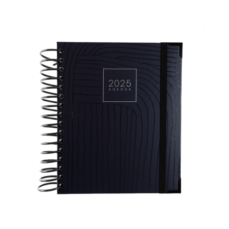 SWEETCOLOR Agenda anual 2025 2 Dias Pagina Rayas