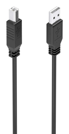 AISENS - CABLE USB 2.0 CON AMPLIFICADOR, TIPO A/M-B/M, NEGRO, 10M