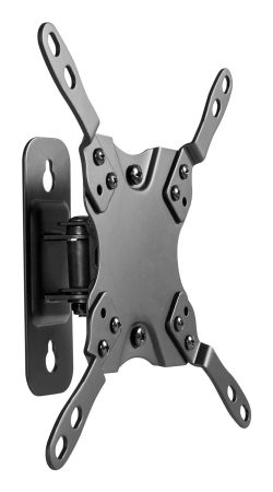 AISENS - SOPORTE ECO GIRATORIO, INCLINABLE Y NIVELABLE PARA MONITOR/TV 20KG (1 PIVOTE) DE 13-42, NEGRO