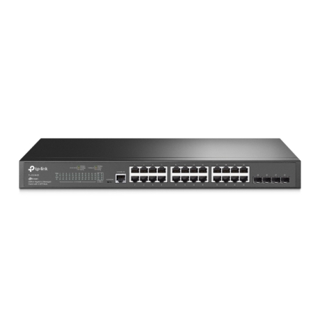 TP-LINK JetStream 24-Port Gigabit L2+ Managed Switch with 4 SFP Slots