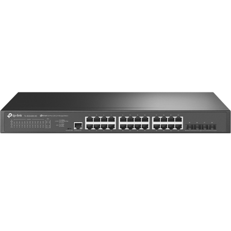TP-LINK Switch gestionable JetStream Omada de 24 puertos 2.5GBASE-T L2+ con 4 puertos SFP+ 10GE