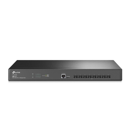 TP-LINK Switch JetStream? 8-Port 10GE SFP+ L2+ Managed (RJ45/Micro-USB Console Port)