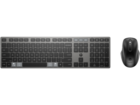 HP Combo 720 Teclado + Raton recargable multidispositivo inalambrico