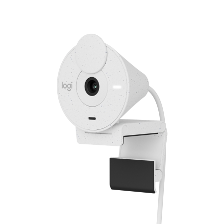 LOGITECH Webcam BRIO 300 FHD USB-C Blanco crudo