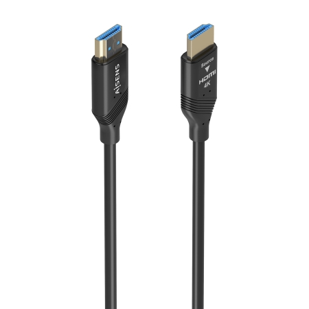 AISENS - CABLE HDMI V2.0 AOC PREMIUM ALTA VELOCIDAD / HEC 4K@60HZ 18GBPS, A/M-A/M, NEGRO, 20M