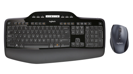 LOGITECH TECLADO + RATON MK710 OPTICO WIRELESS INALAMBRICO USB 2.0 NEGRO 24 GHZ