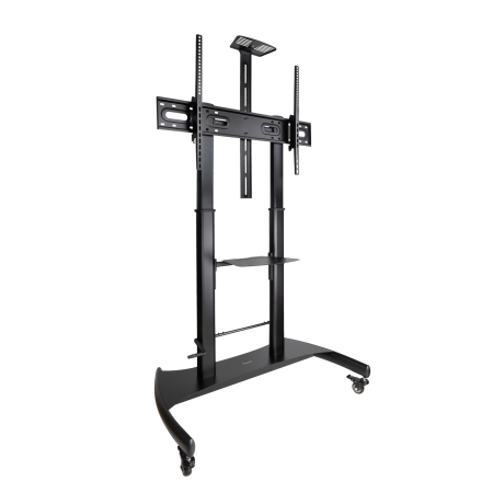 TOOQ Soporte suelo ruedas regulable 
