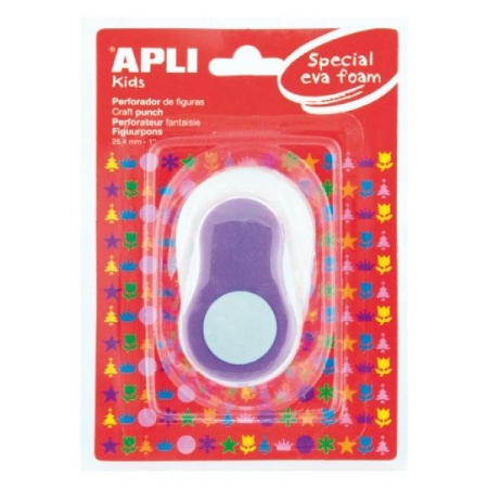 APLI PERFORADORA DE GOMA EVA FORMA REDONDA