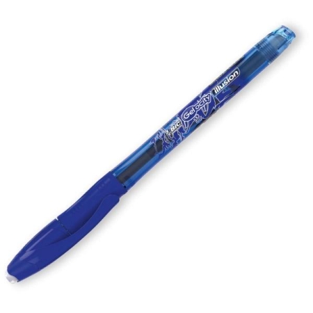 BIC Boligrafo borrable Bic Gel-Ocity Ilusion trazo 0,7mm azul