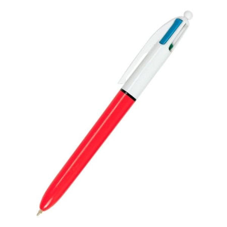 BIC Boligrafo 4 colores Fine punta media