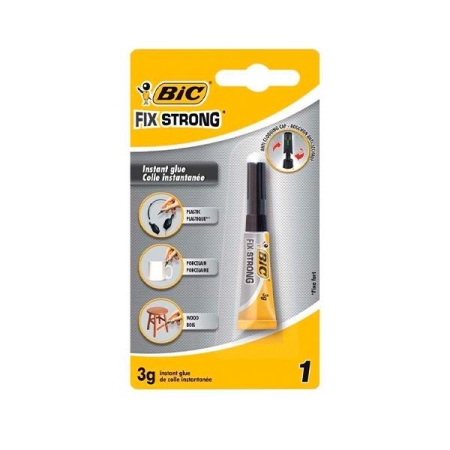 Bic Pegamento instantaneo Fix Strong - 3g
