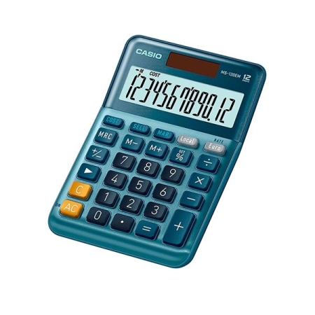 Casio Calculadora sobremesa MS-120EM 12 digitos
