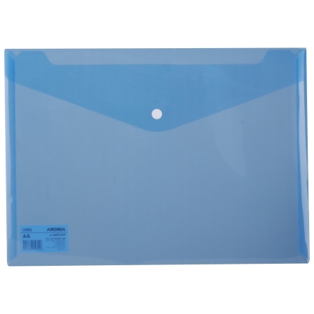 DELI Sobre con broche Deli PP 300 micras A4 azul