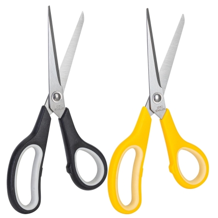 DELI Bl. Tijeras ergonomicas acero inoxidable 19cm