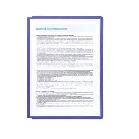 DURABLE C.5 fundas clasificadores Sherpa A4 transparentes marco morado