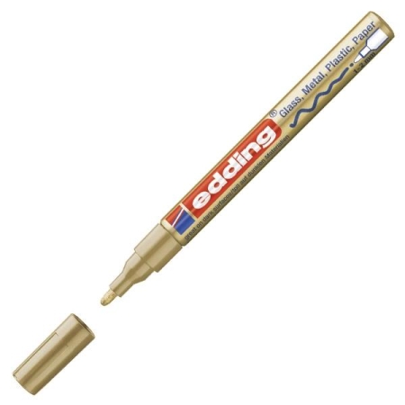EDDING Marcador permanente 751 trazo 1-2mm oro
