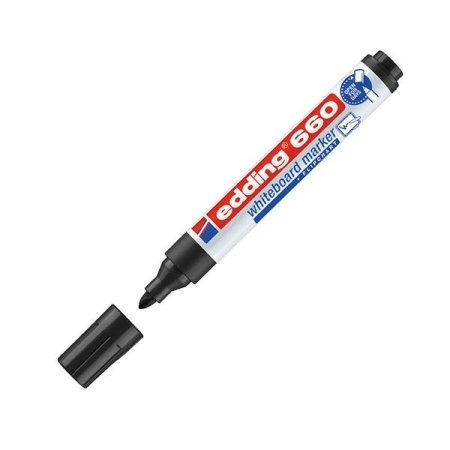 EDDING Marcador pizarra 660 punta conica trazo 1,5-3mm negro