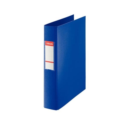 Esselte Carpeta de anillas mixtas - PP - 2 anillas x 40 mm - Folio - Color azul