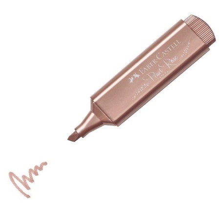 FABER-CASTELL Marcador fluorescente Textliner 1546 metallic rubi