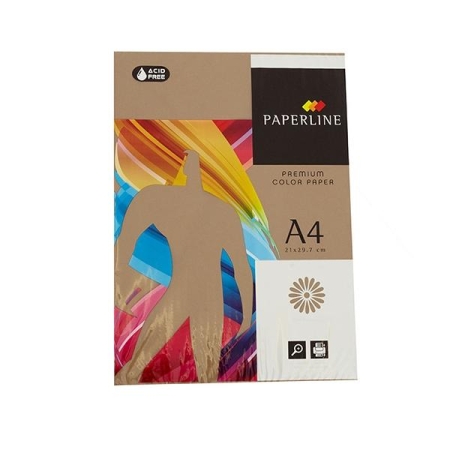 FABRISA Paq.500h papel color 80g A4 marron
