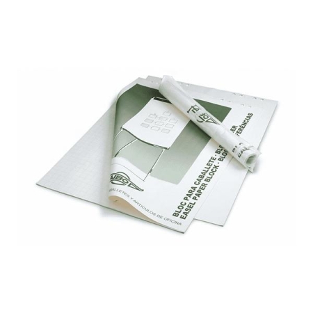 FAIBO Bloc 25h lisas papel pizarra plano 65x90cm