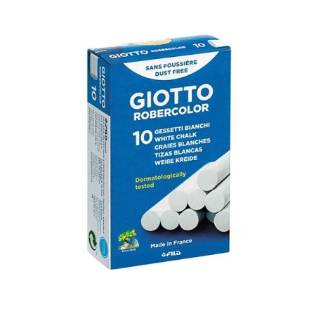 GIOTTO C.10 tizas Robercolor blanco