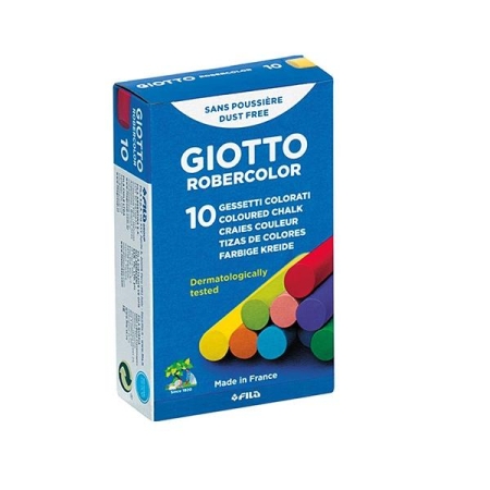 GIOTTO C.10 tizas Robercolor colores surtidos