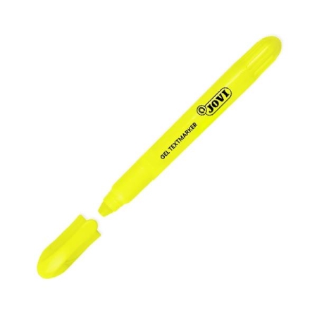 JOVI MARCADOR GEL NEON EN STICK AMARILLO
