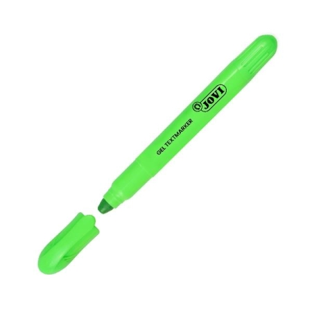 JOVI MARCADOR GEL NEON EN STICK VERDE