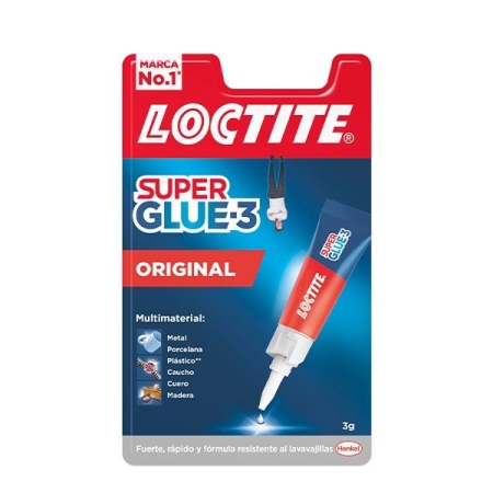 LOCTITE Tubo pegamento Super Glue3 original 3g