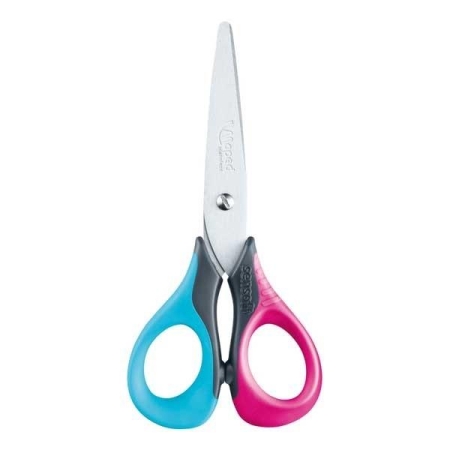 MAPED TIJERAS ESCOLARES SENOFT 13CM COLORES SURTIDOS