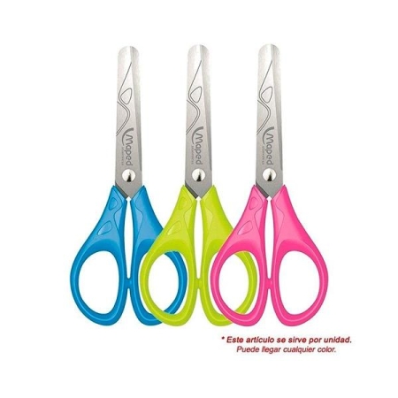 MAPED TIJERAS ESSENTIALS 13CM COLORES SURTIDOS