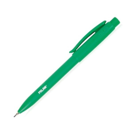 MILAN Pack de 20 Portaminas PL1 trazo 0,9mm 2B verde