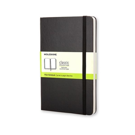 MOLESKINE Cuaderno Classic tapa dura 192 paginas liso pocket negro