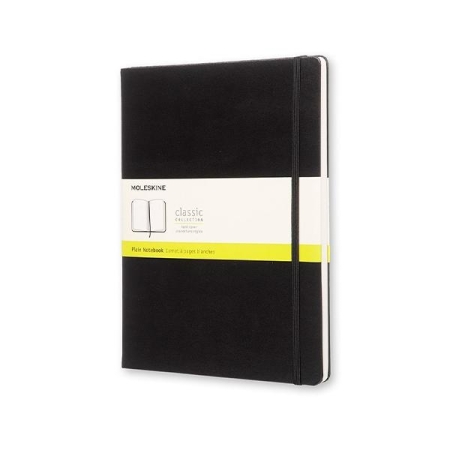 MOLESKINE Cuaderno Classic tapa dura 192 paginas liso x-large negro
