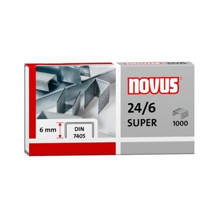 NOVUS C.1000 grapas galvanizadas 24/6