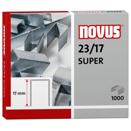 NOVUS C.1000 grapas galvanizadas 23/17