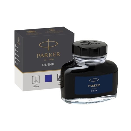 PARKER Tintero Super Quik permanente 57ml azul