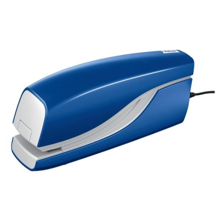 PETRUS Grapadora electrica E-110 azul con adaptador