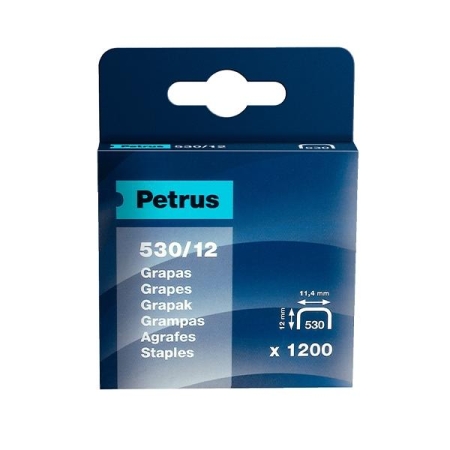 PETRUS C.1200 grapas cobreadas 530/12