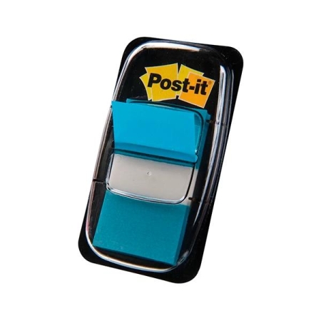 POST-IT Banderitas index 680-2 25,4x43,1mm azul brillante