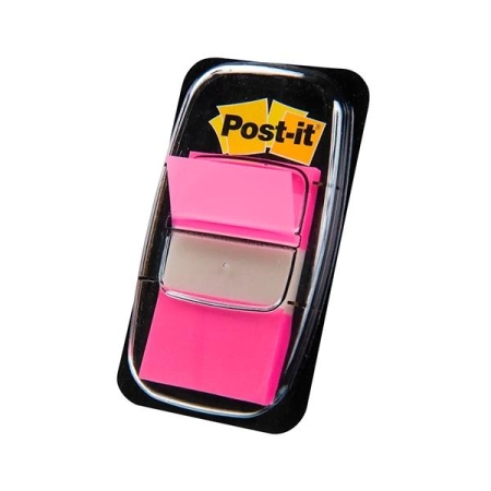 POST-IT Banderitas index 680-2 25,4x43,1mm rosa brillante