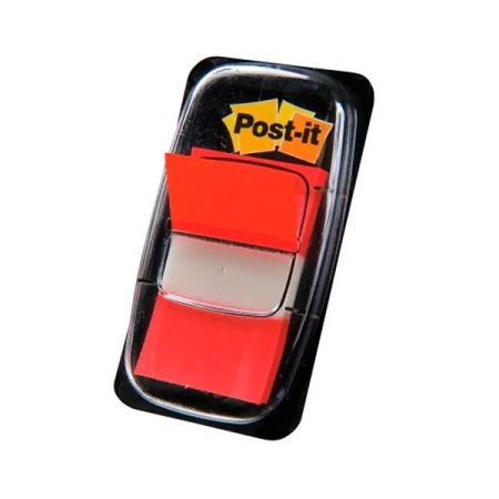 POST-IT Banderitas index 680-1 25,4x43,1mm rojo