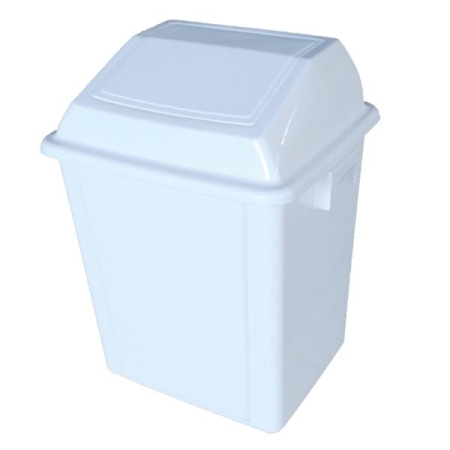PULL Papelera import Utility - 25 L - Color blanco