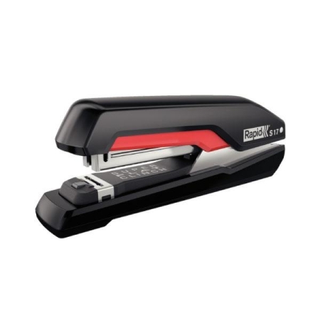 RAPID Grapadora Supreme FS S17 30h negro rojo